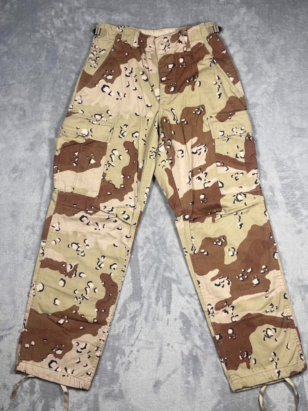 US Military Desert Chocolate Chip Camo Cargo Pants XS X-Short 6 Color Combat BDU